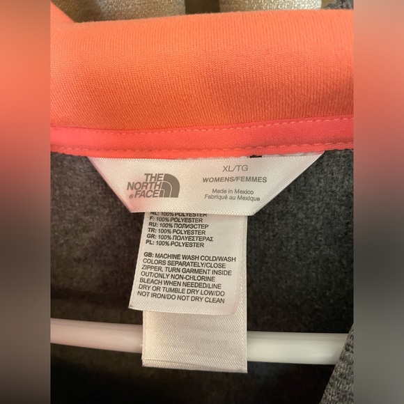 The North Face hoodie, Heather Gray, XL - Picture 4 of 4